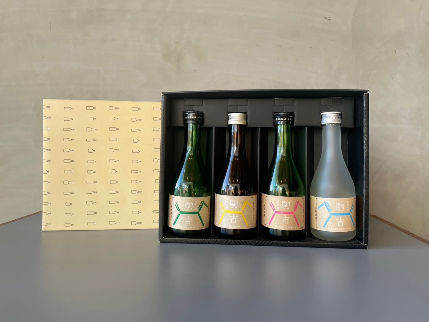 駒吉4種 セット(各種300ml入り・包装紙付き)